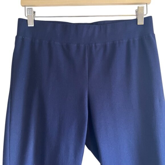 Eileen Fisher washable stretch crepe pant in navy size XS excellent condition - Picture 3 of 13